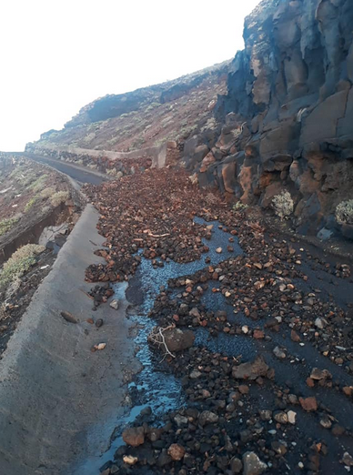 Carretera cortada