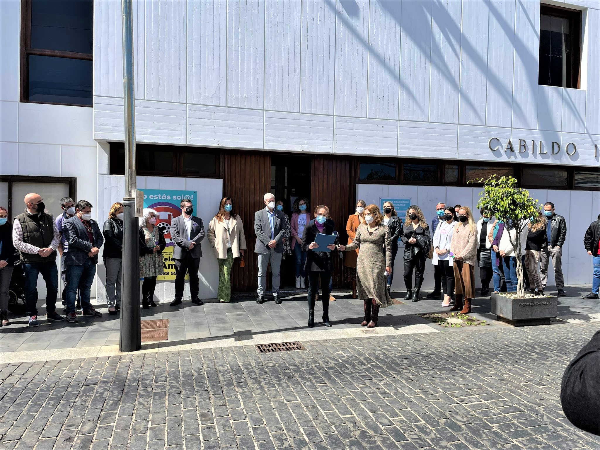 Lectura de un Manifiesto en El Hierro por este 8M 2022