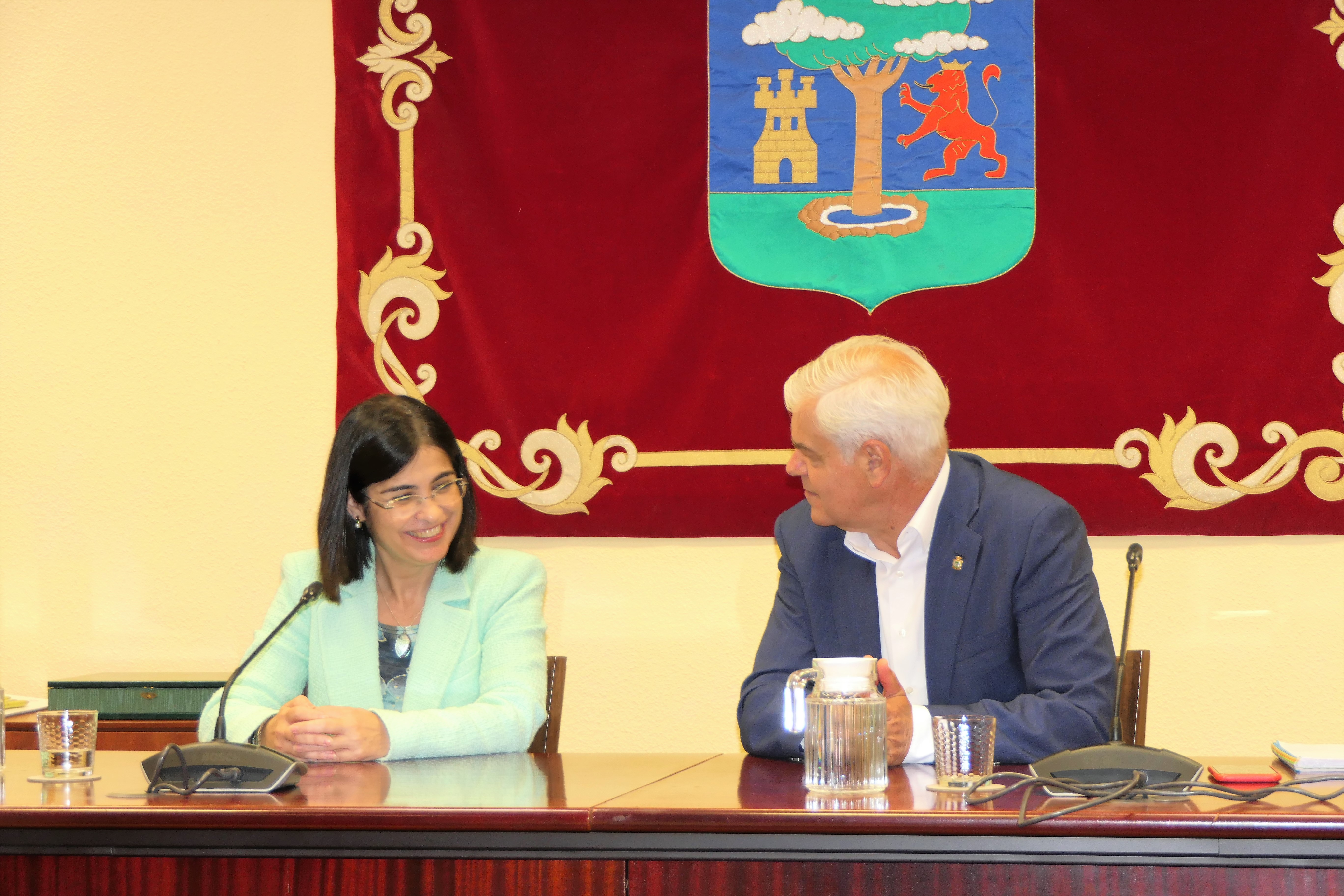 Reunión en el Cabildo Insular con Presidente y Alcaldes