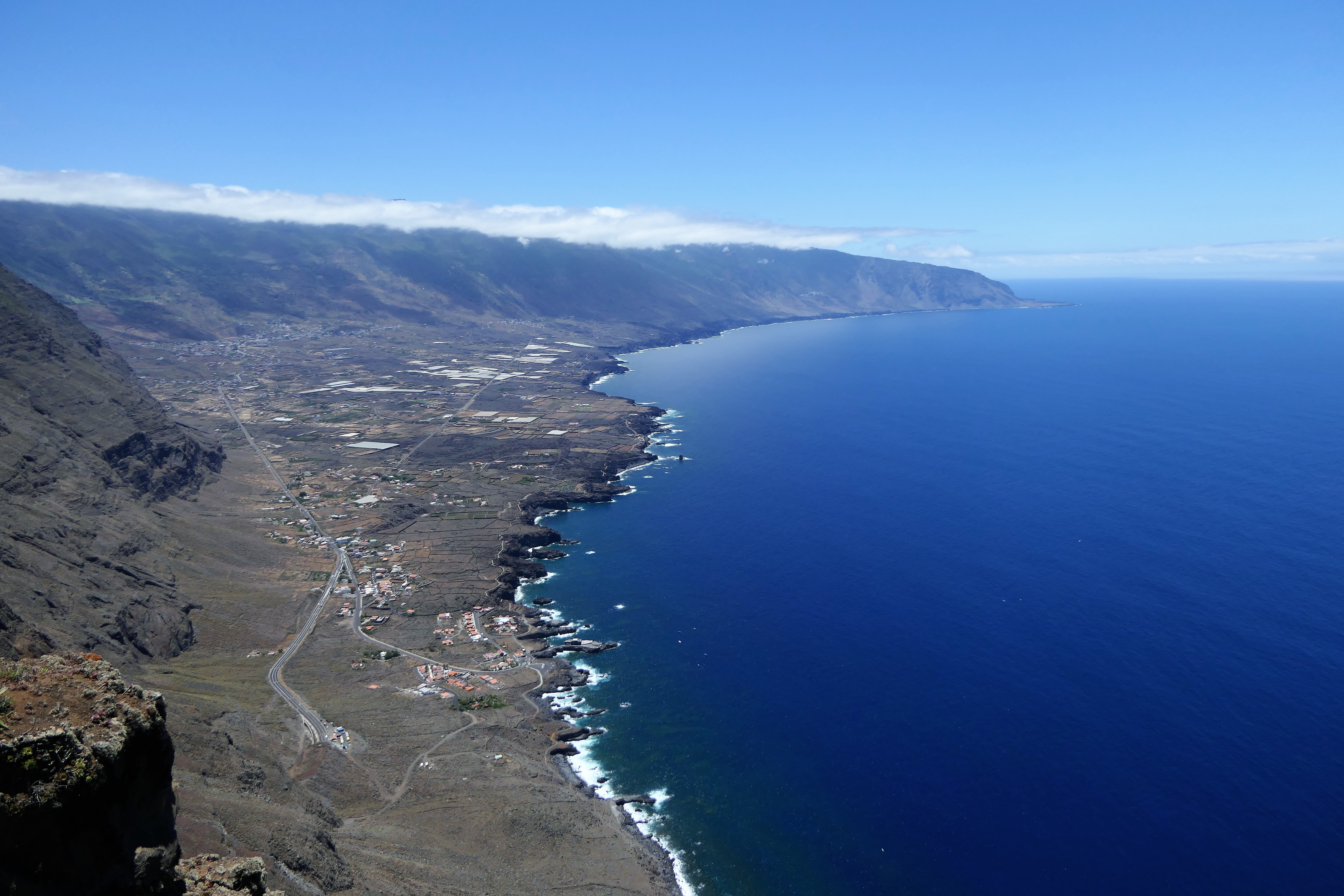 Panorámica del Valle del Golfo desde mirador de La Peña (RA)