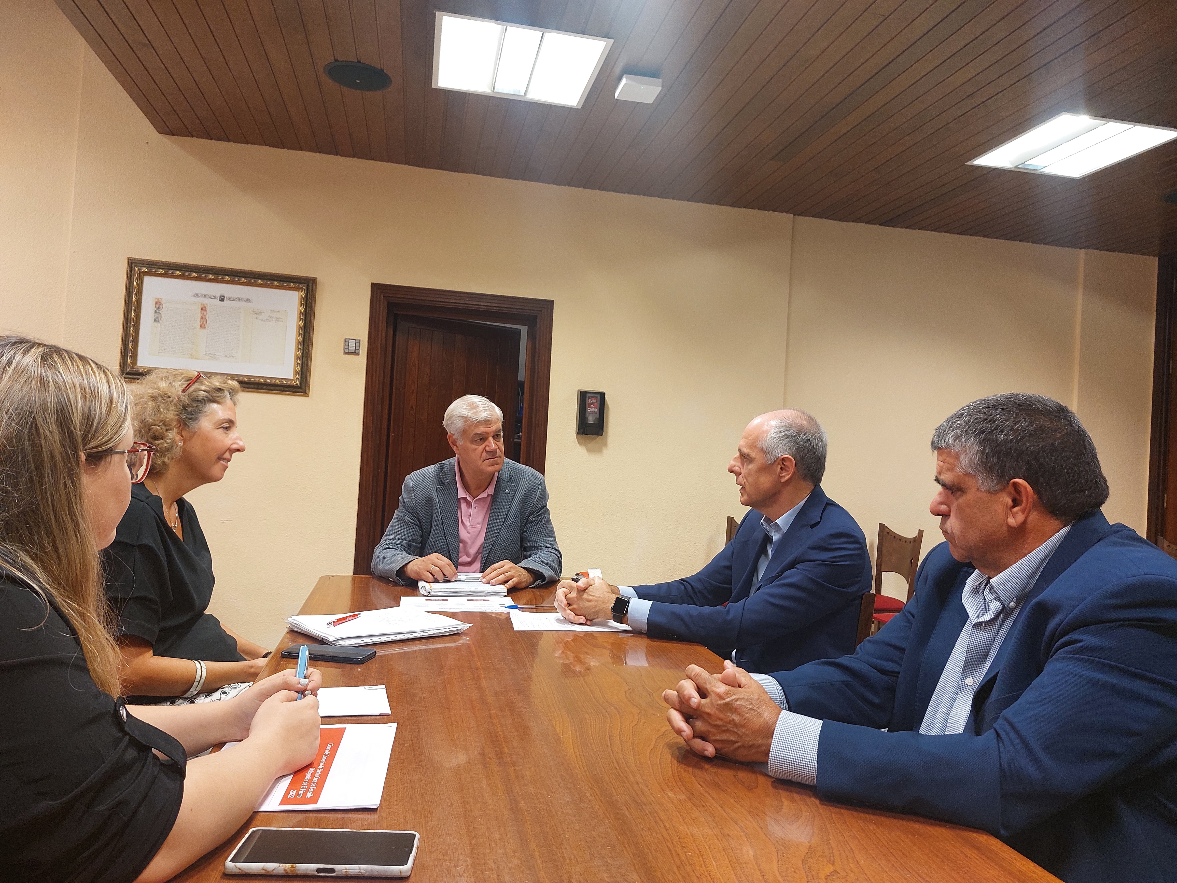 Momento de la reunión