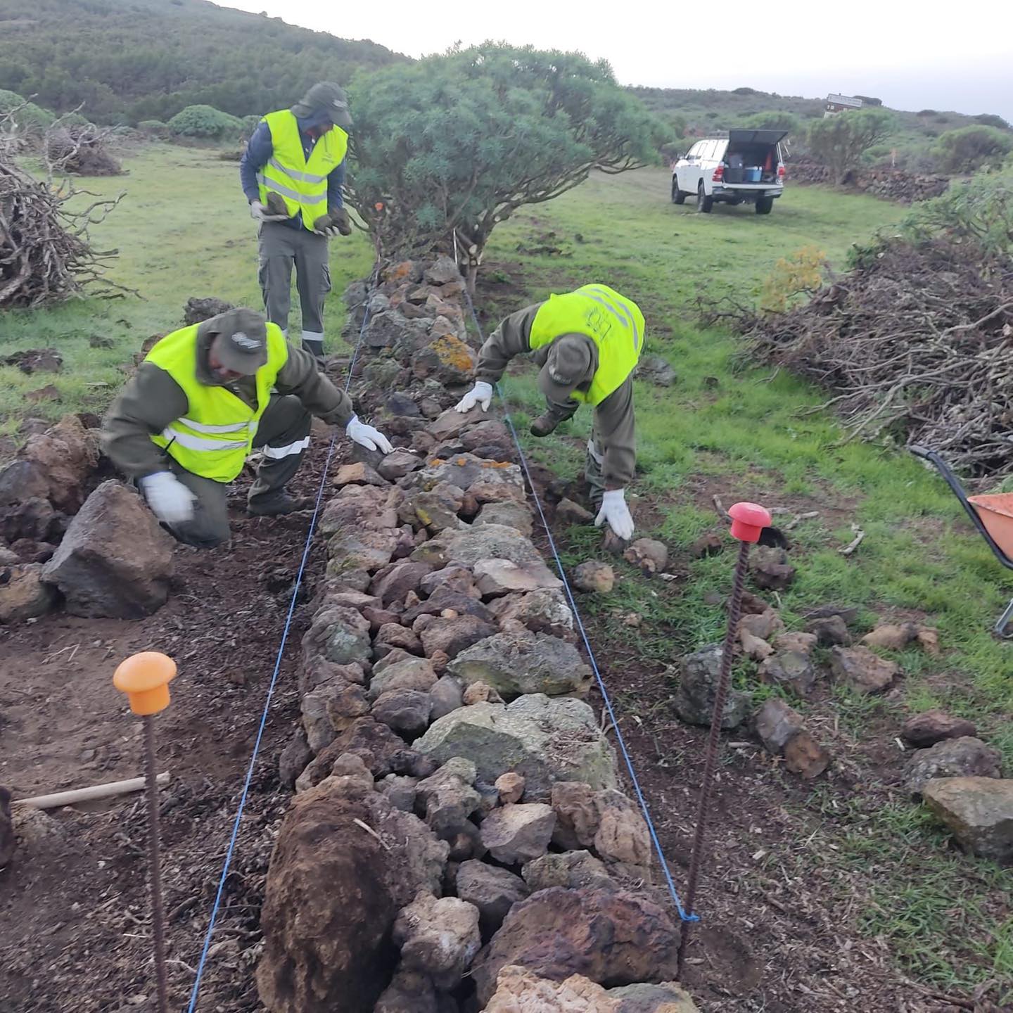 obras Camino de la Virgen