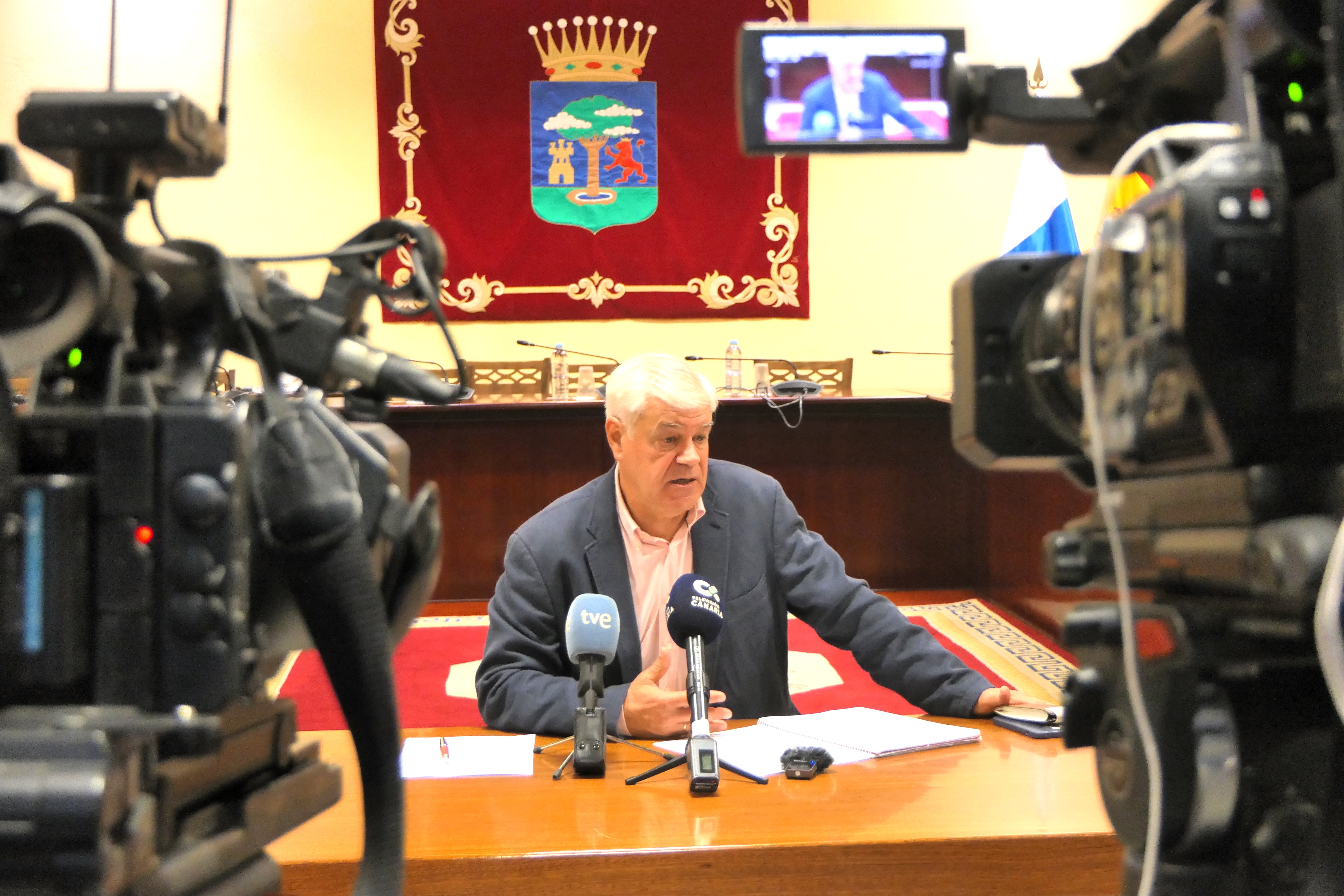 Momento de la rueda de prensa
