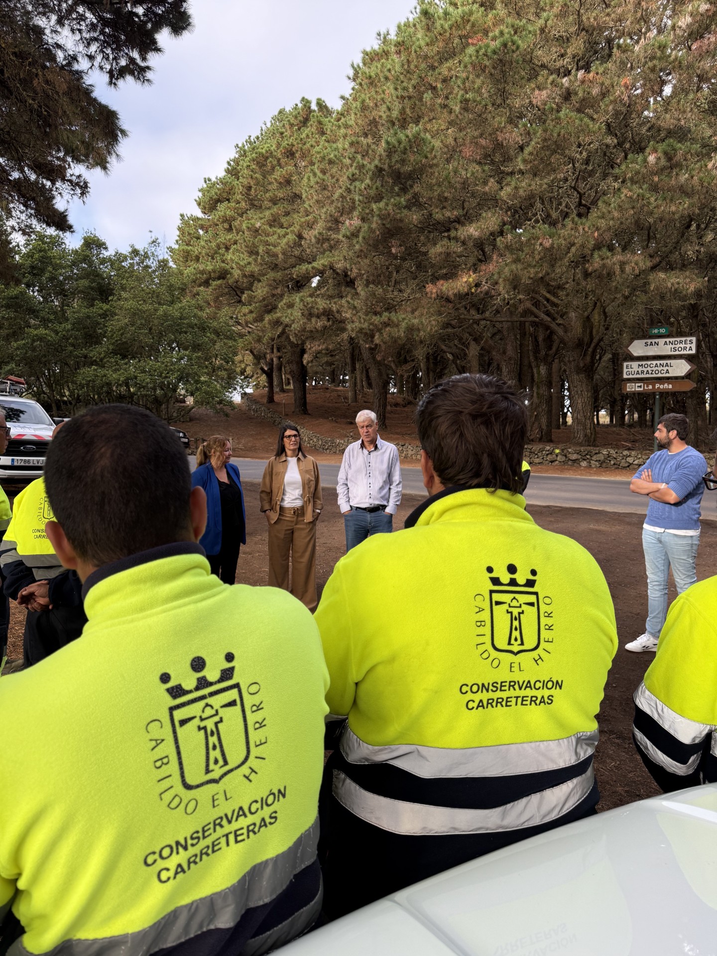 Momento de la visita