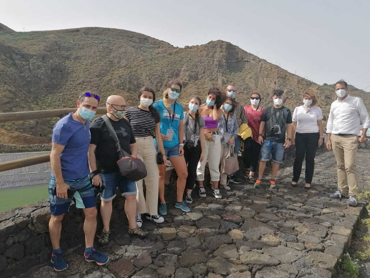 Una expedición de la OMT visita El Hierro para validarlo como destino seguro
