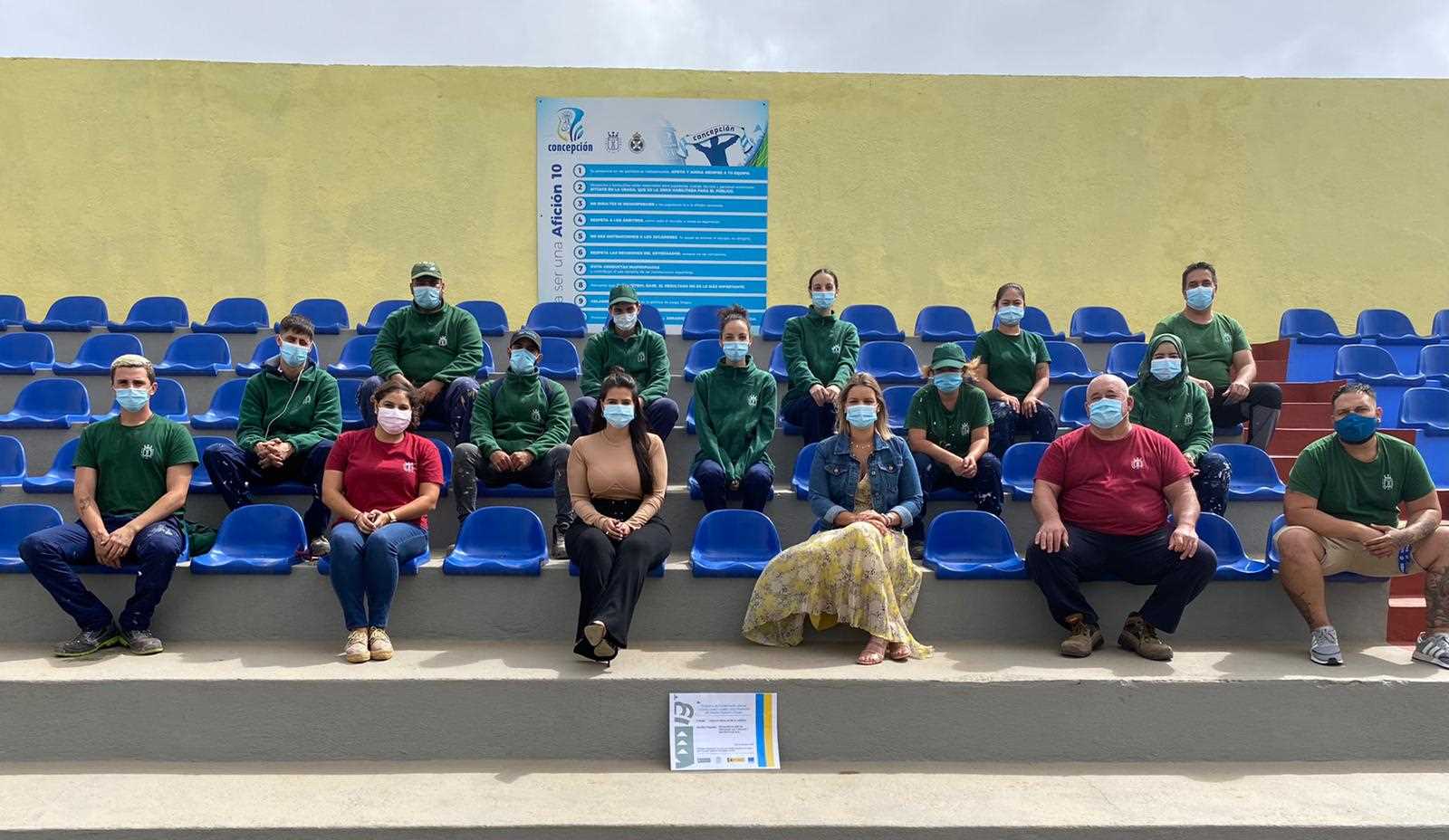 Cabildo  da por finalizado el proyecto de revalorización de espacios culturales y deportivos