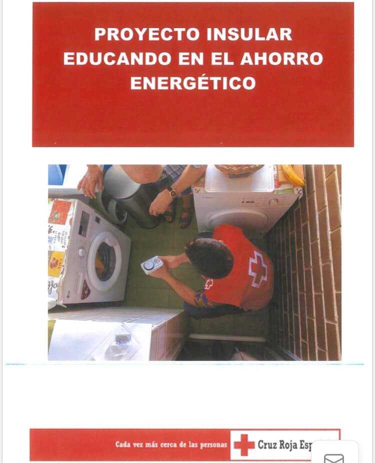 Cabildo de El Hierro y Cruz Roja ponen en marcha el programa "Educando en el ahorro energético"