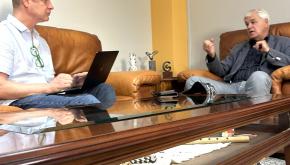 Momento de la entrevista